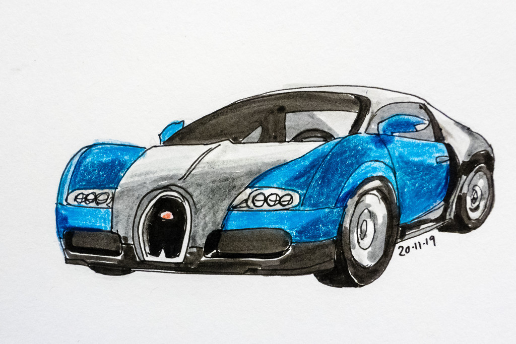Bugatti Veyron by harveyzone