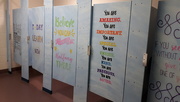 21st Nov 2019 - Bathroom Stalls at Elementary School