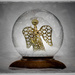 Angel snow globe (Watch on black) by sdutoit