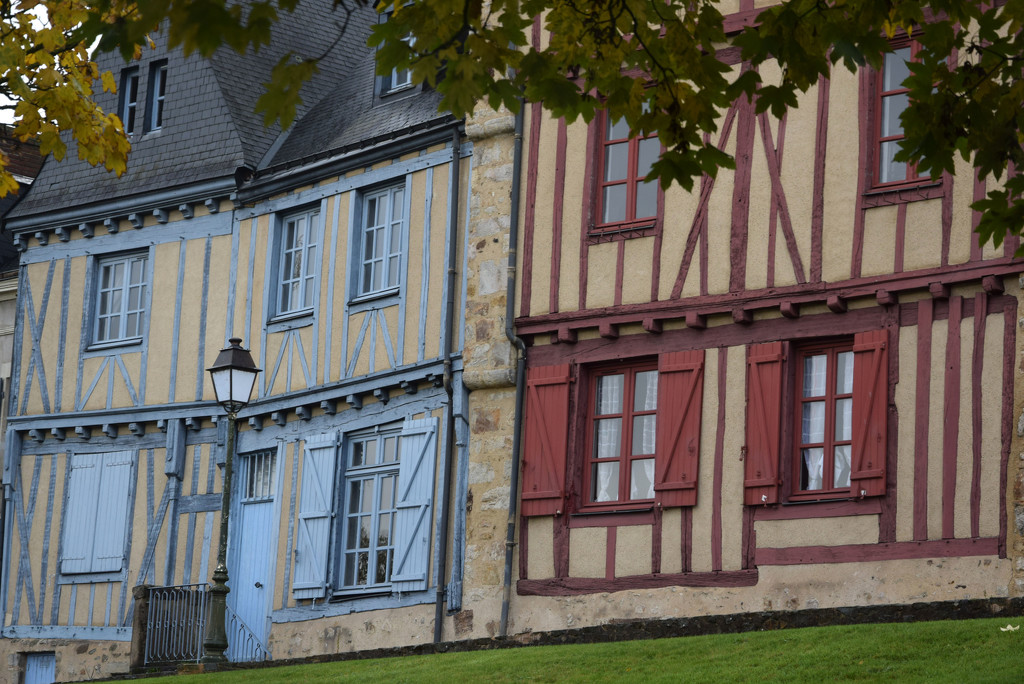 Half-timbered houses by parisouailleurs