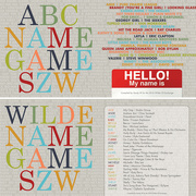 10th Dec 2016 - 2016 Wilde CD Exchange | ABC Name Game SZW