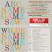 2016 Wilde CD Exchange | ABC Name Game SZW by yogiw