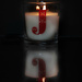 J candle by 30pics4jackiesdiamond
