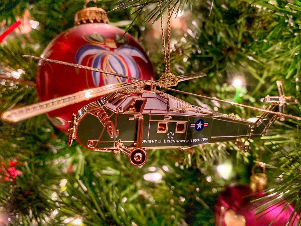 Dwight Eisenhower’s helicopter by louannwarren