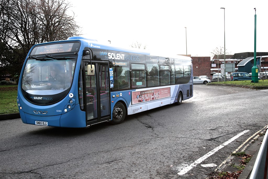 Bus On A Roundabout by davemockford