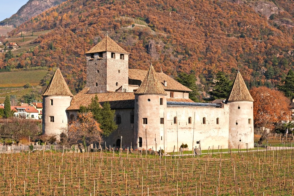 The castle in Bolzano by caterina