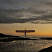 The Angel of the North protecting the Inchydoney channel by etienne
