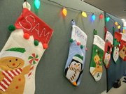 9th Dec 2019 - Holiday Stockings and Lights