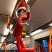 Elf now swinging about on a train by bizziebeeme