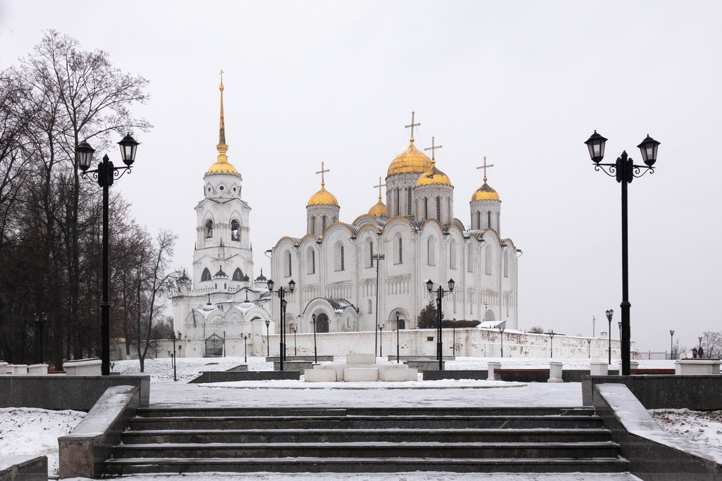 Assumption Cathedral in Vladimir, Russia by jyokota