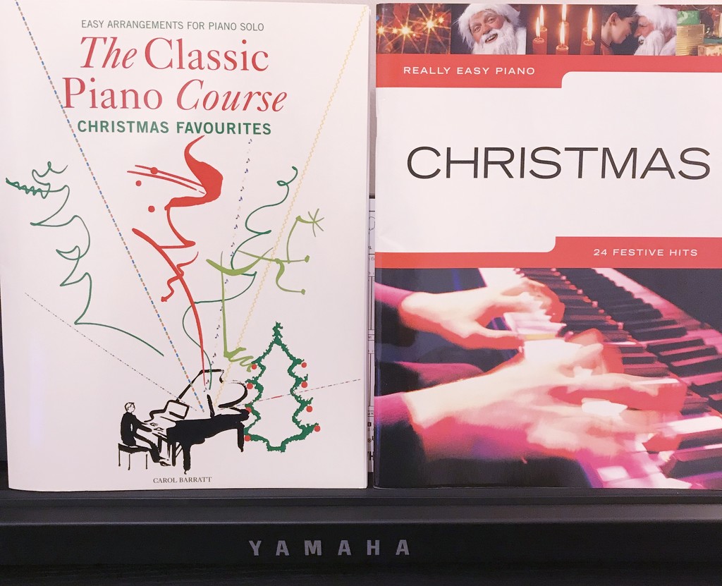 Christmas piano books... by anne2013