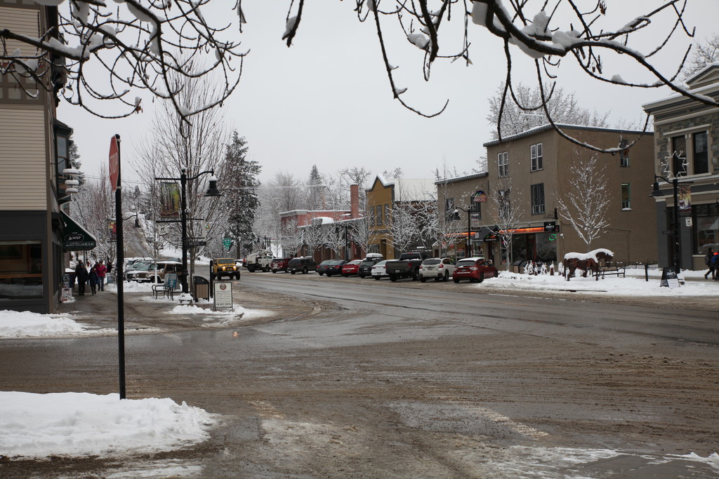 A little snow in town by kiwichick