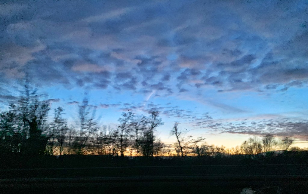 Sunset from the highway.  by cocobella