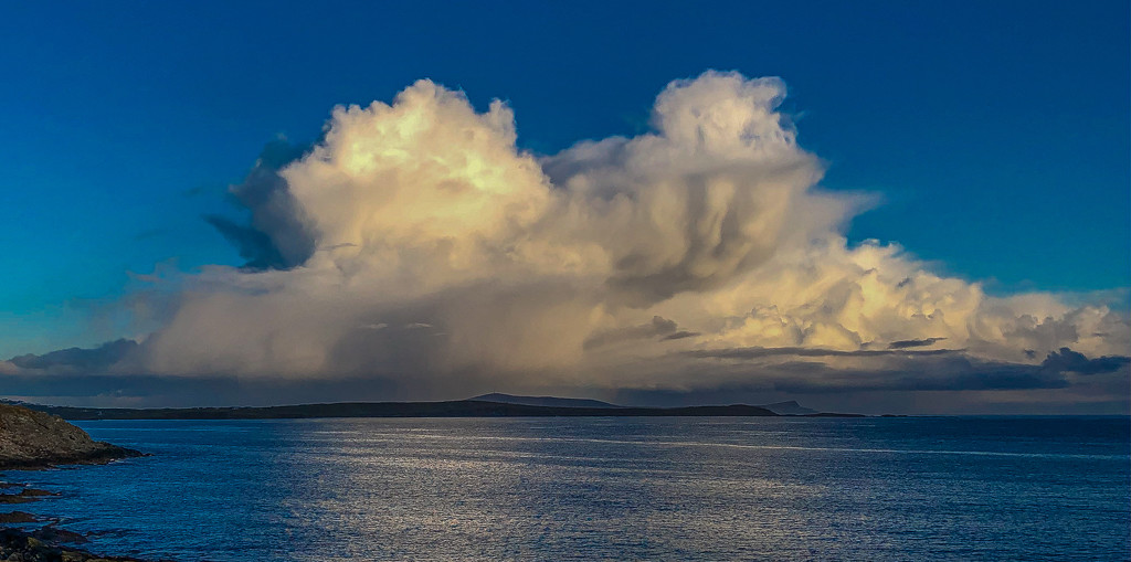 Big Cloud Over Bressay by lifeat60degrees
