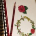 Poinsettia, holly, ivy, mistletoe by craftymeg