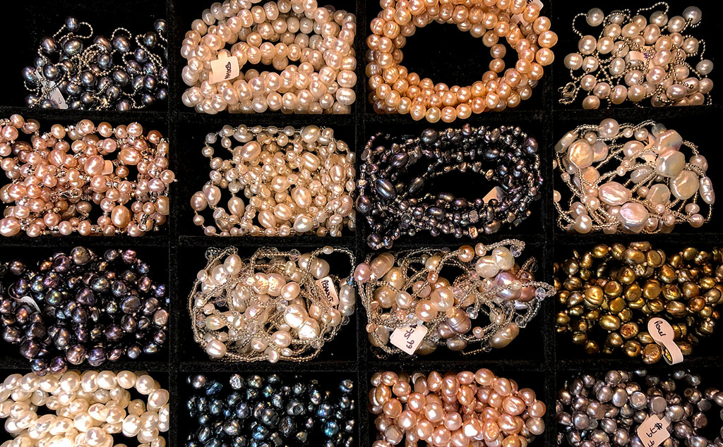 An Abundance of Pearls by gardencat