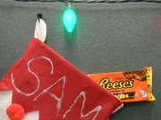 20th Dec 2019 - Stocking with Reese's Candy 