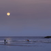 Dawn Moon Set at Pacific City by jgpittenger