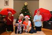 21st Dec 2019 - Merry Christmas from the brolly girls plus one!