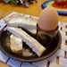 Boiled egg and soldiers. by lellie