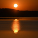 Layered Sunset on Clinton Lake by kareenking