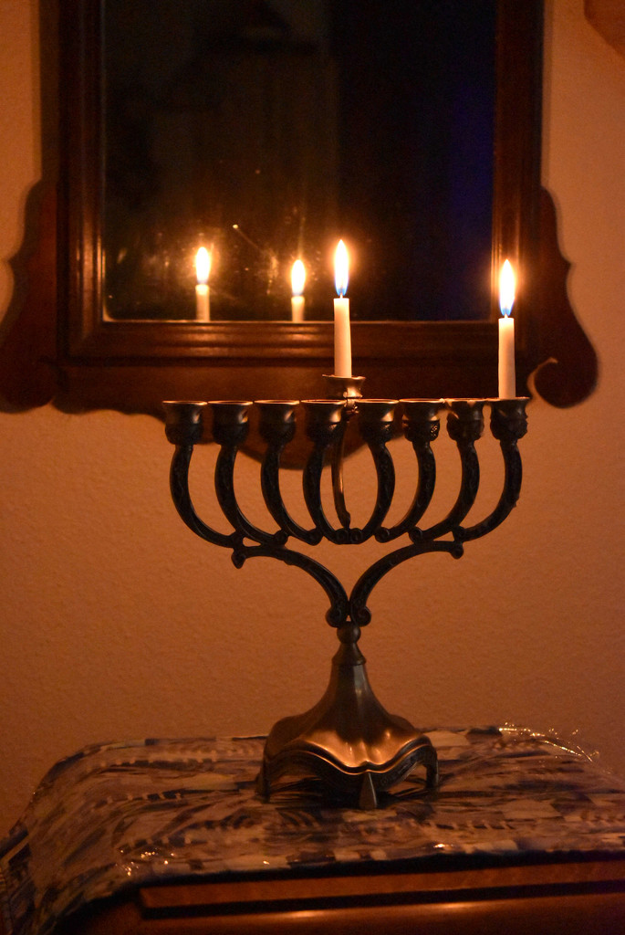 First Night of Hanukkah by bjywamer