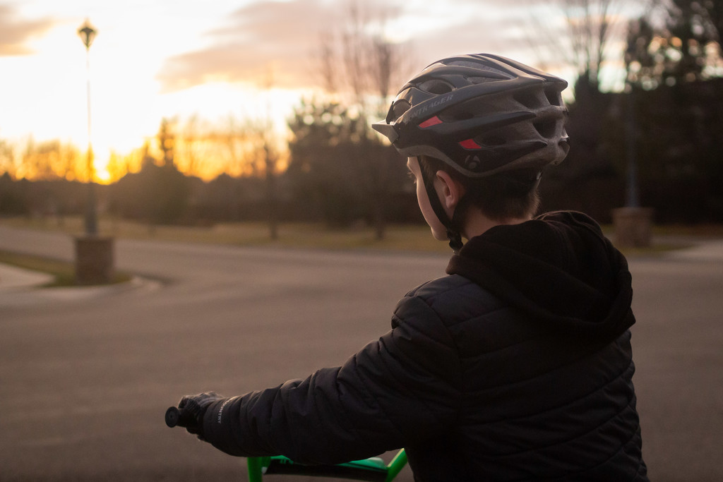 Sunset Bike Ride by tina_mac