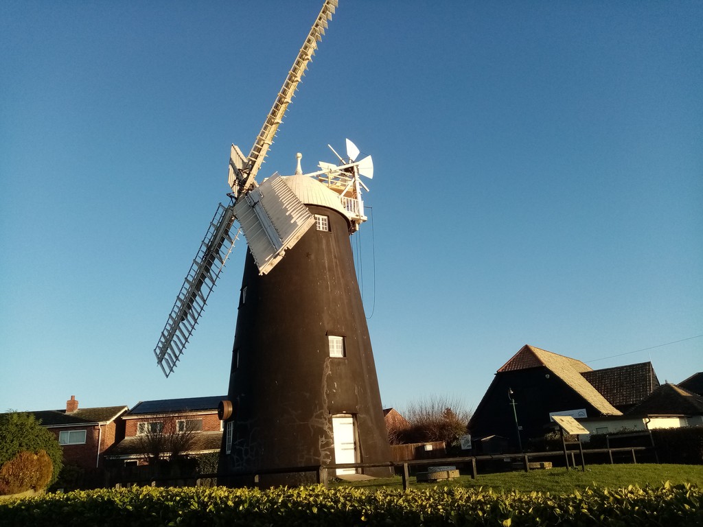 Windmill In Winter  by g3xbm