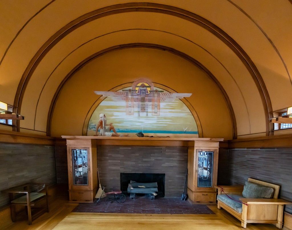 Frank Lloyd Wright Home, Play Room by jyokota