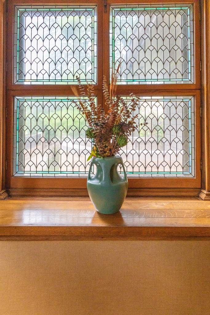 Frank Lloyd Wright Home, Window by jyokota