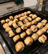 24th Dec 2019 - Sausage rolls