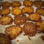 24th Dec 2019 - To Holiday Traditions: Latkes Waiting to be Served