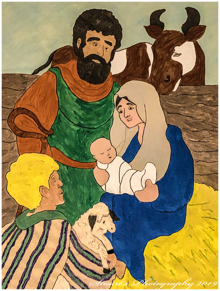 The Nativity (painting) by stuart46