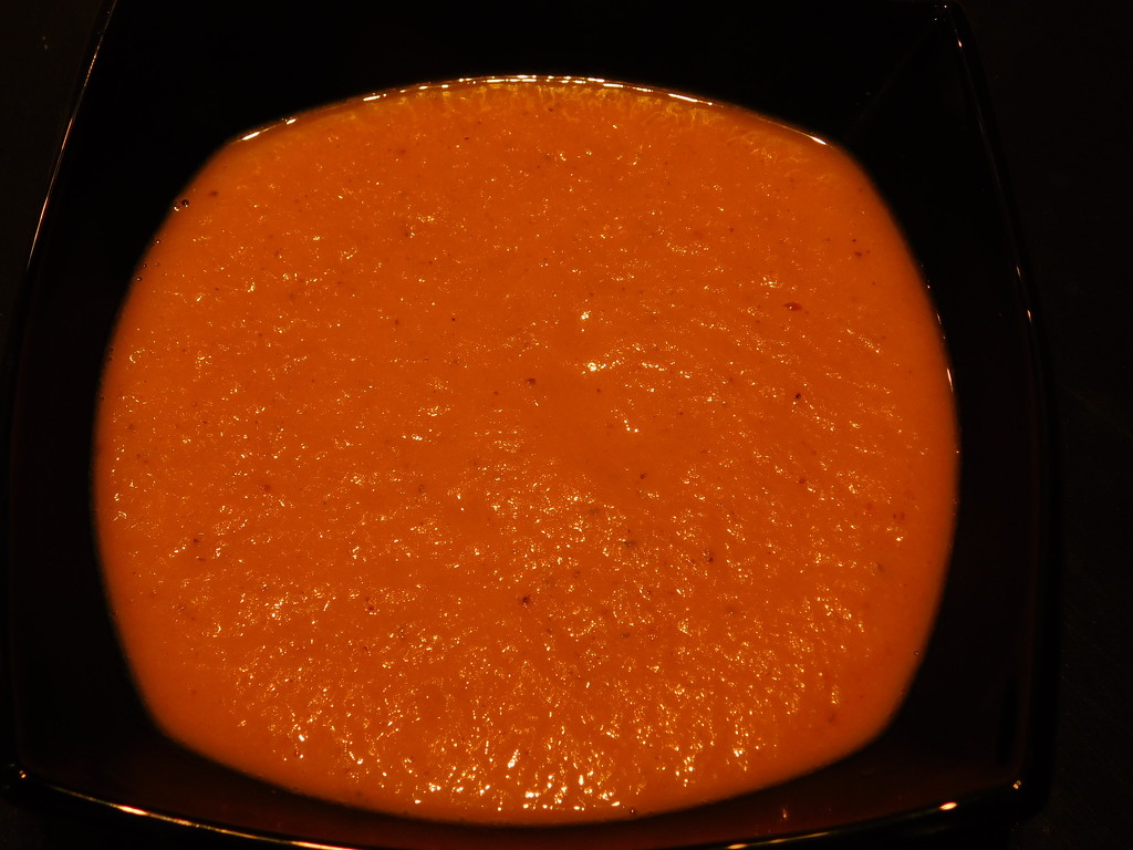 Over-did the carrots on Christmas day - so now we have spiced carrot soup!! by 365anne