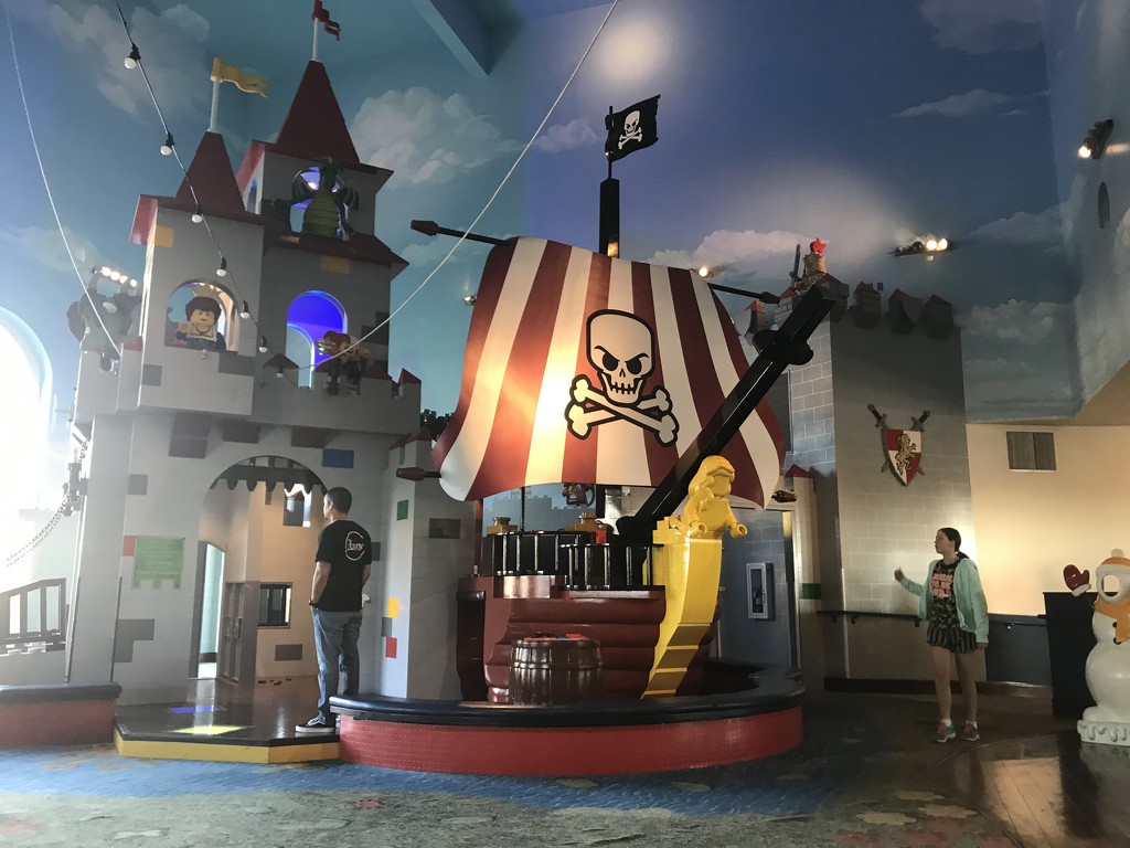 Legoland Hotel lobby by pandorasecho