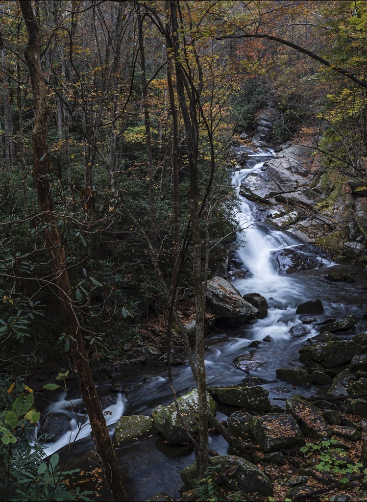 Waterfall Smokey Mountains by jae_at_wits_end