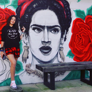 28th Dec 2019 - Maddie with Frida Kahlo