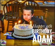 8th May 2019 - Adam's birthday