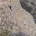 Climbing Stewart Dam, Carlsbad, N.M. by bigdad