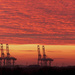 Sunset over the docks by judithdeacon