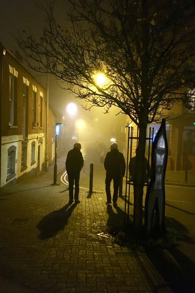 Foggy night by rosie00