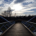 28th Dec bedford footbridge by valpetersen