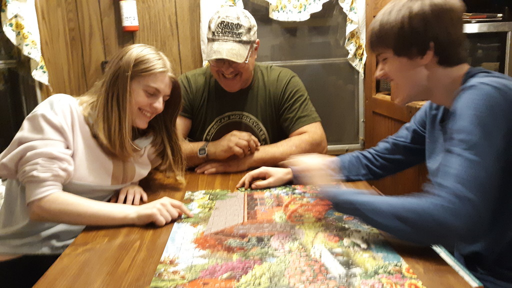 Puzzle Time by julie