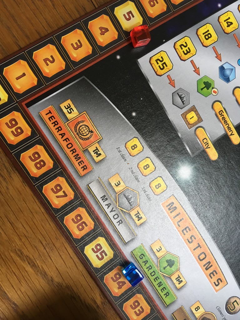 Terraforming Mars Game Scores by cataylor41