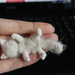Crocheted miniature cat. by nyngamynga