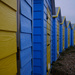 Beach huts at Littlehampton by rumpelstiltskin