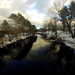 New Year Evergreen Waterway redux by kevin365