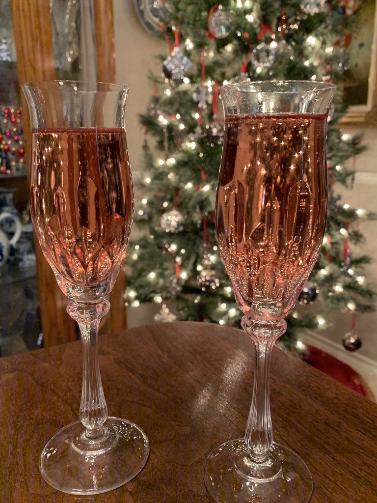 Sparkling Rosé to toast the new year by louannwarren