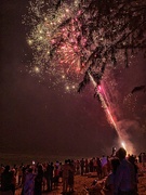 1st Jan 2020 - Fireworks on the beach. 