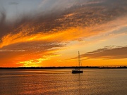 1st Jan 2020 - A gorgeous sunset the other evening over the Ashley River in Charleston.